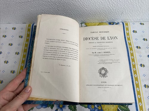 Ancien livre tableau