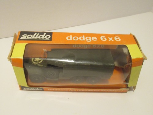Vintage solido military - solido, truck