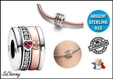 ♥ Charm Bicolore avec Cœur