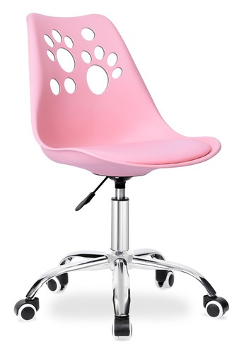 Fauteuil pivotant rose - , grover