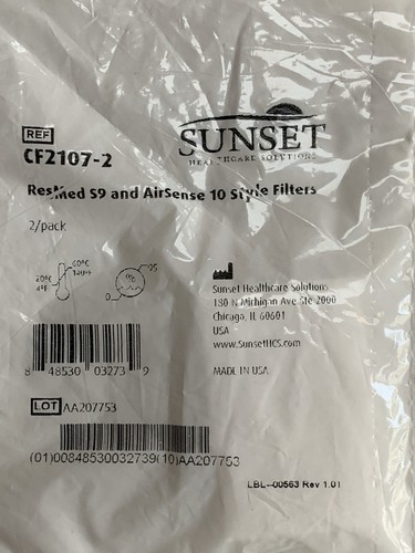 New lot cpap sunset - of,