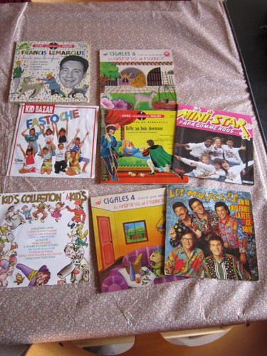 Lot 45t disque pour - ,