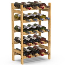 Cave à vin en bois de bambou