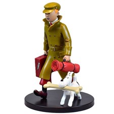 FIGURINE: TINTIN AVEC UNE