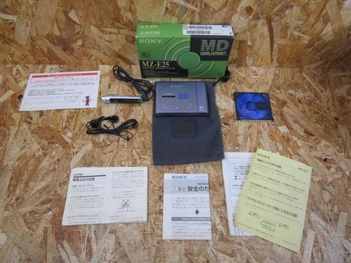 Lecteur minidisc sony - lecteur, mz-e25-l