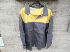 Veste travail professionnelle KLM Gris jaune 100% Coton GRANDE TAILLE 64 NEUVE