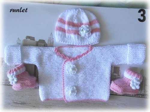 Ensemble bébé naissance - , fait