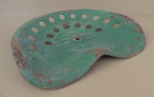 Ancien siège assise faucheuse tracteur NERVACIER création tabouret industriel #5