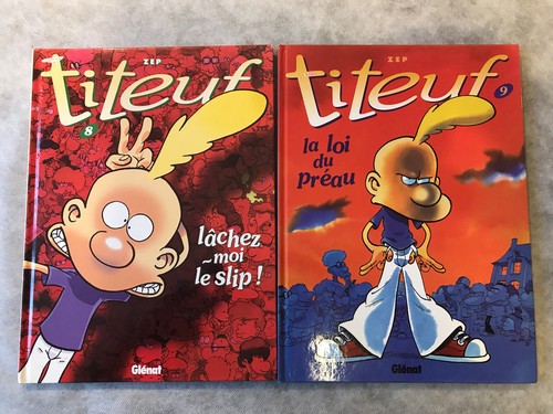 Titeuf et 9 zep - bd,
