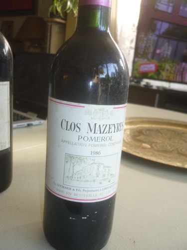 Pomerol clos mazeyres - , rouge