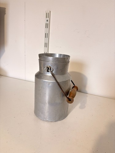 Ancien pot lait aluminium - ancien,