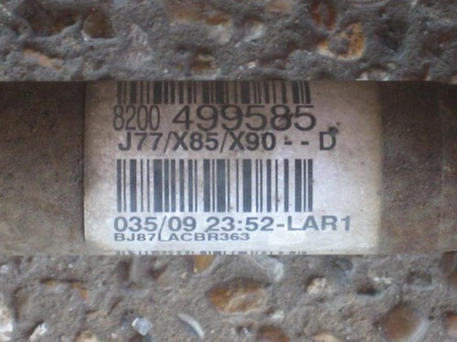 Cardan gauche - , (transmission)