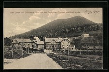 CPA Schirmeck, vue générale avec Donon 