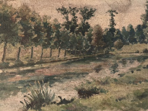 Très belle peinture - belle, paysage