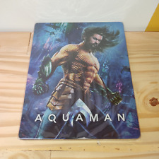 Aquaman STEELBOOK HD ZETA [3D + Blu-Ray] - RARE - TRÈS BON ÉTAT
