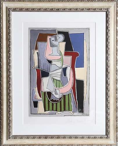 Pablo picasso femme au - picasso,,