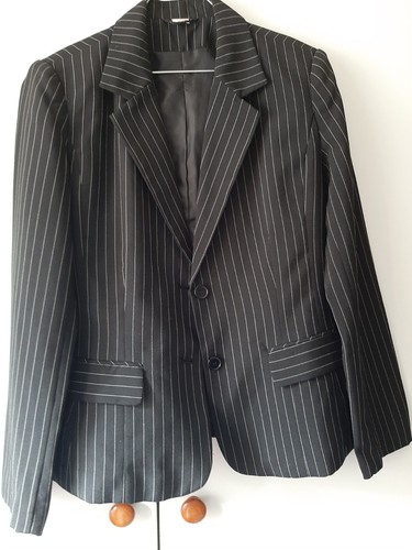 Veste longue noire - -,