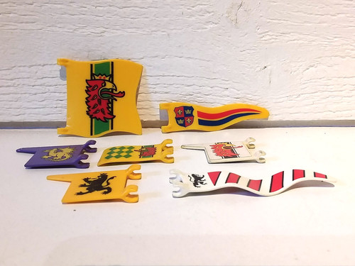 Playmobil lot drapeaux - playmobil,