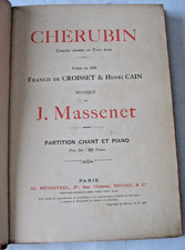 Partition intégrale cherubin - partition,
