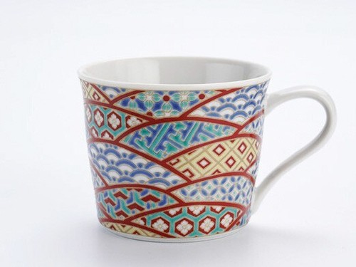 Tasse japonaise kutani - tasse,