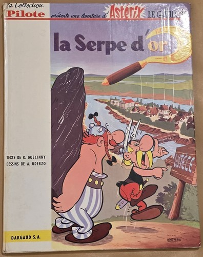 Asterix serpe d or - -2, d'or