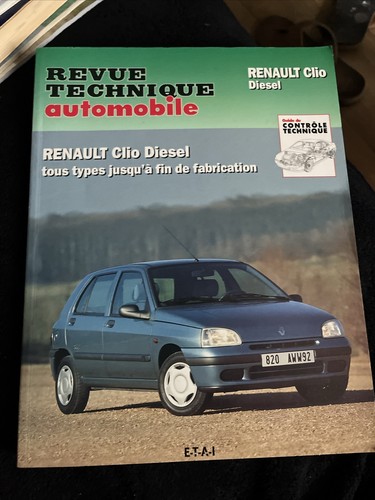 Revue technique renault clio - renault,