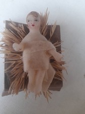 Ancien Santon  en Cire Jésus  Devineau Creche 