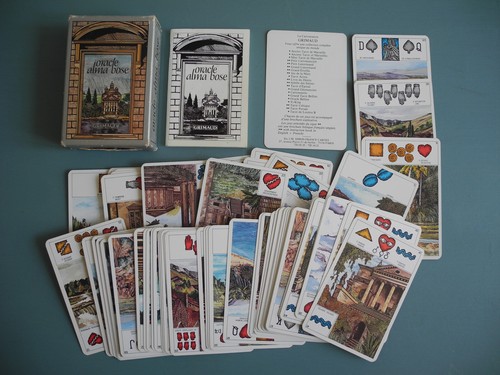 Jeu divinatoire cartes oracle - jeu,