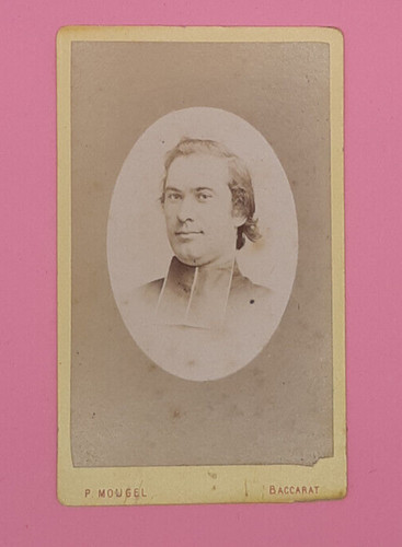 Cdv photo mougel - baccarat, /