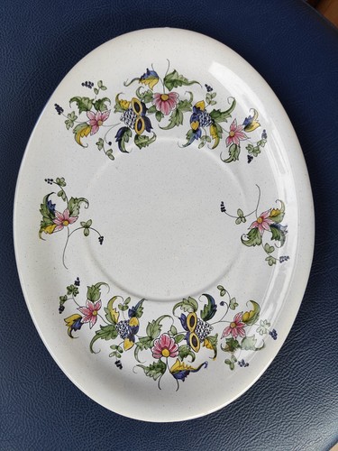 Plat ovale tion vieux rouen - plat,