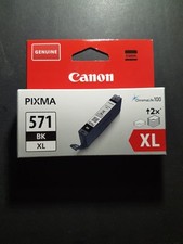 Cartouche CANON  PIXMA 571  BK  XL  Noire  d'origine, neuve