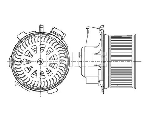 Ventilateur chauffage pour - de,