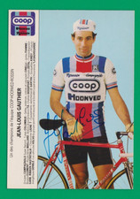 CYCLISME carte cycliste JEAN