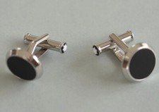 Paire de boutons de manchette MontBlanc "Meisterstück" neufs