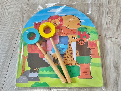 Puzzle deux couches animal - puzzle,