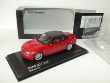 BMW M3 E92 2008 Rouge Toit Carbone MINICHAMPS 1:43 imperfection