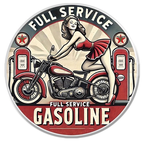 Sticker pinup moto garage - sticker,