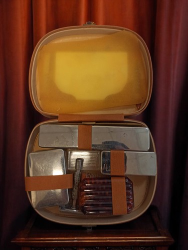 Valise rasage homme vintage - rasage,