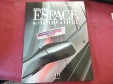LIVRE NEUF PETITES TRACES MINIMES/JACQUETTE / RENAULT ESPACE LA VOITURE A VIVRE
