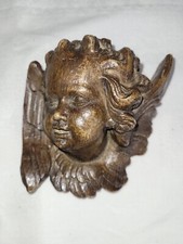 Tête d'angelot en platre