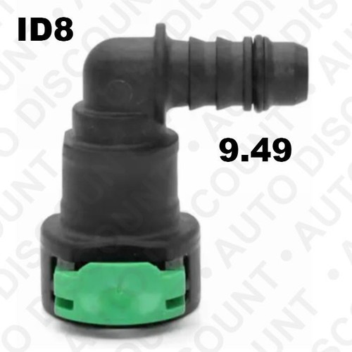 Raccord id8 coudé pour - raccord,