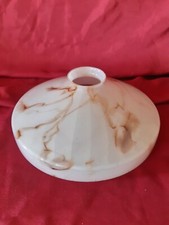 Suspension,lustre,STYLE ART DECO VERRE CLICHY moucheté rosee,vintage,design