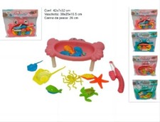 Jeu Canne À Pêche Avec Bac