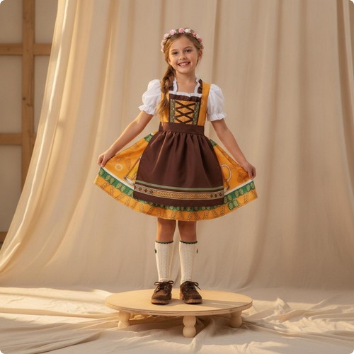 Robe dirndl avec tablier - avec,