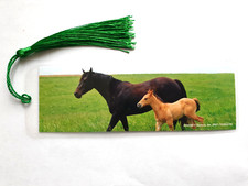 Marque-page marron cheval