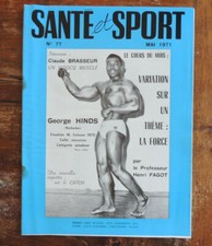 Santé et sport n°77- Bodybuilding - Musculation - ARAX / George Hinds 05/1971