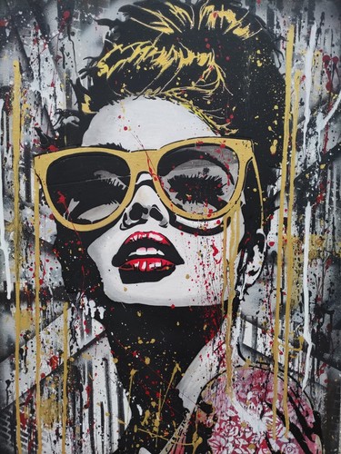 Toile tableau 80x60 - , peinture