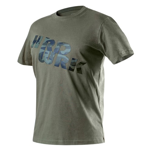 Shirt travail olive camo - de,
