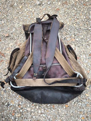 Sac tyrolien toile cuir cadre - tyrolien,
