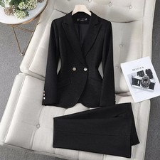 Tailleur Femme Noir Élégant